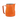 Europa Milk Pitcher Stainless Steel Orange Professional 17 Oz.